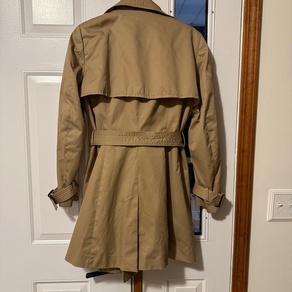 H&M Mid Trench Coat. Tan. Size 12. Great condition - Picture 2 of 5